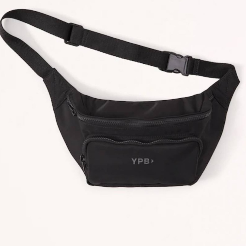 YPB Abercrombie & Fitch Belt Bag in Black, Unisex OSFM Great Condition!